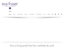 Tablet Screenshot of evafraser.com